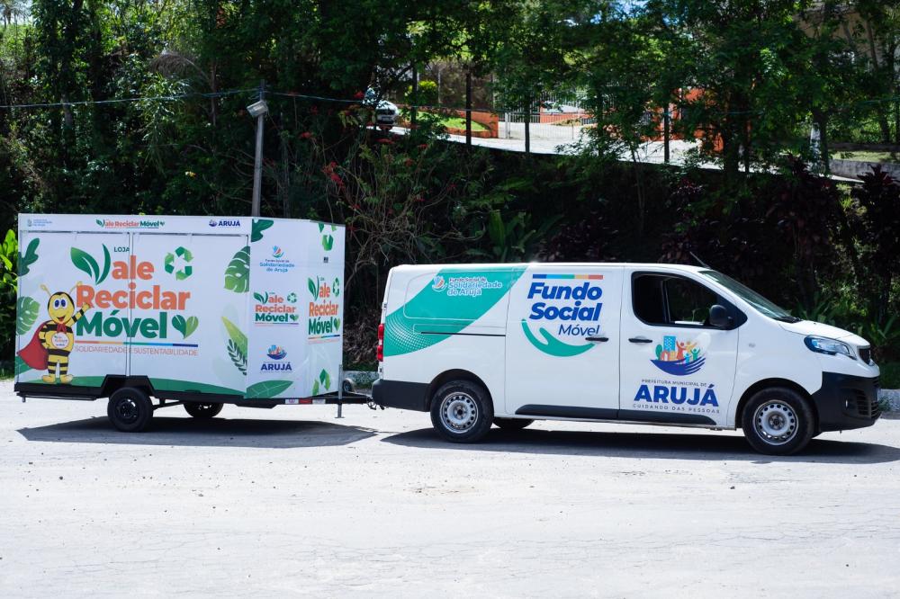 Loja Vale Reciclar Móvel atende no Parque Rodrigo Barreto, em Arujá, a partir de 19 de outubro
