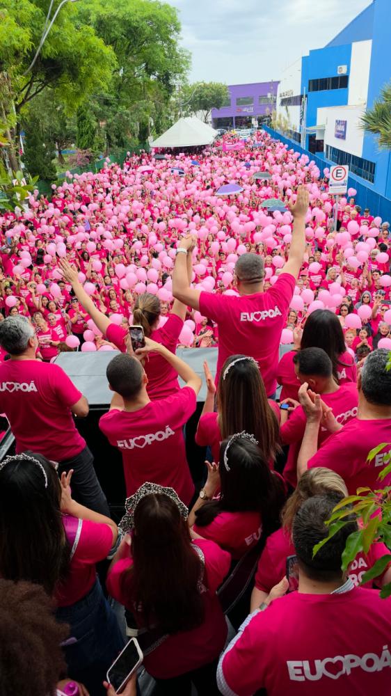 O prefeito Saulo Souza convidou os moradores a participarem da mobilização e destacou o resultado da edição anterior, que reuniu mais de 5 mil pessoas nas ruas da cidade.